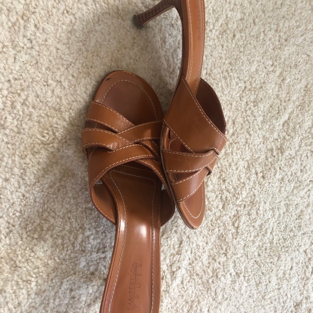 Leather Heeled Sandals